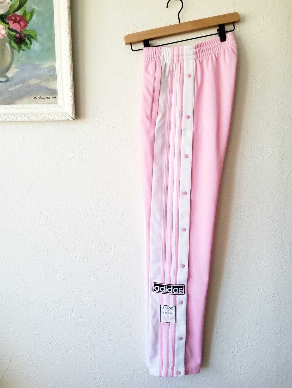 ADIDAS - ADIBREAK TRACK PANTS - Pink